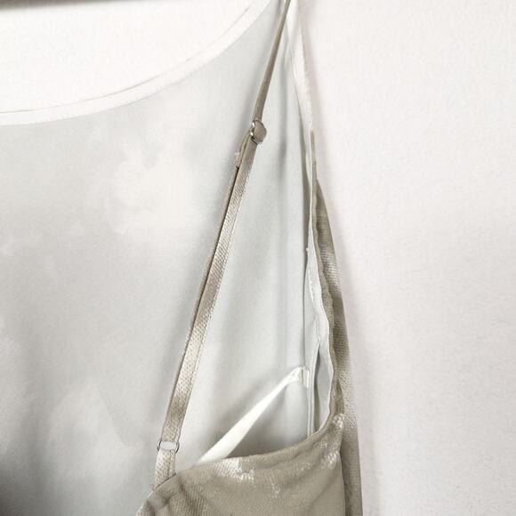 Thakoon Collective Green & White Tie Dye Scoop Back Maxi Dress Size 6 - Picture 6 of 12